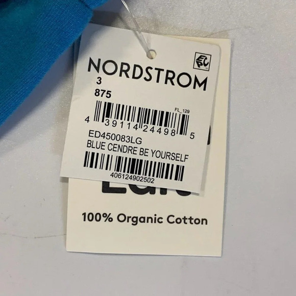 Open Edit Kids' Side Ruffle Shorts In Blue Cendre Be Yourself Size 3 NWT - Picture 6 of 12